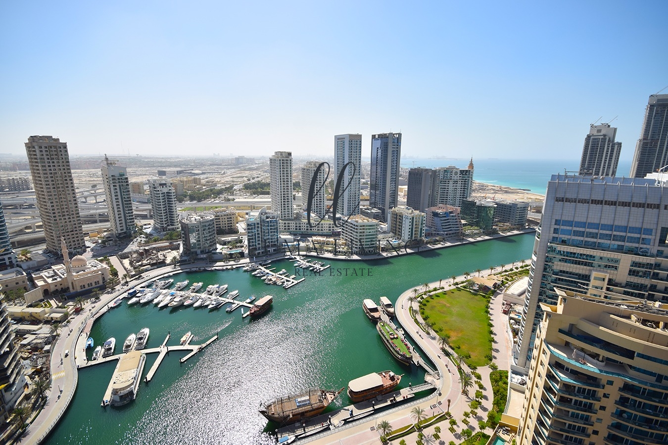Fully Furnished Marina View | 1BR in Sparkle Tower 1